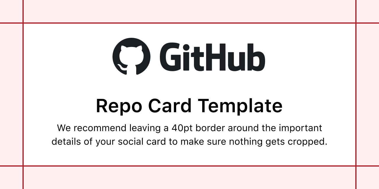 GitHub Repo Template card